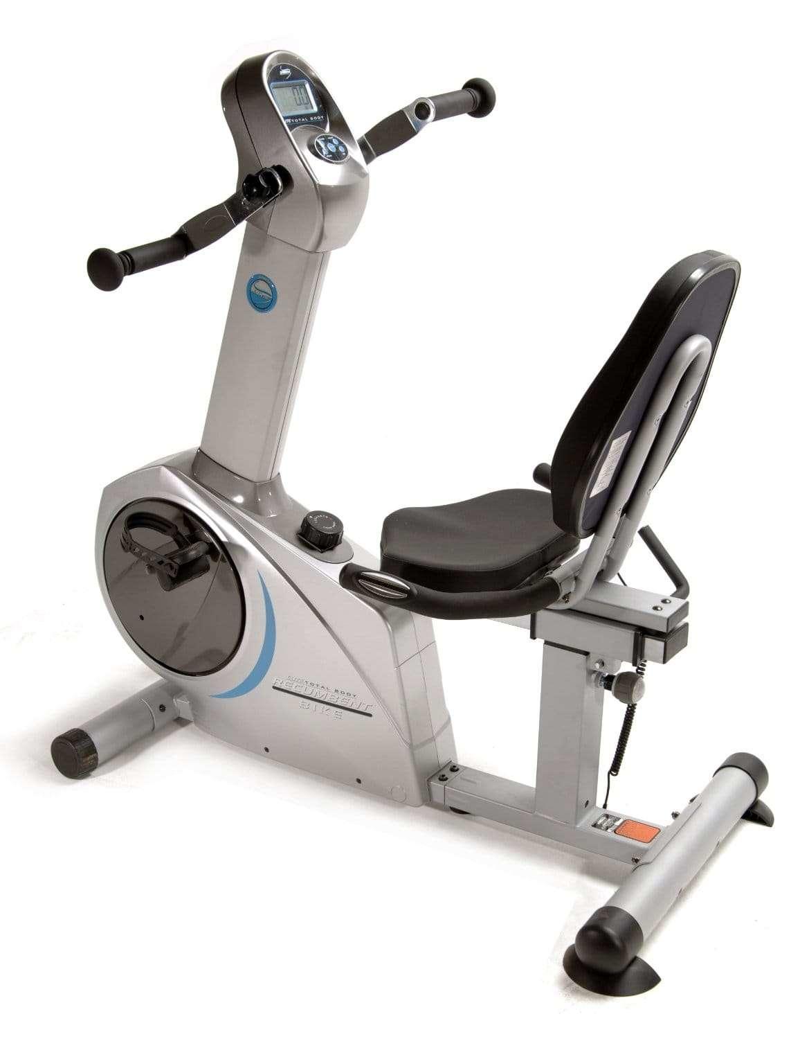 recumbent bike with upper body workout