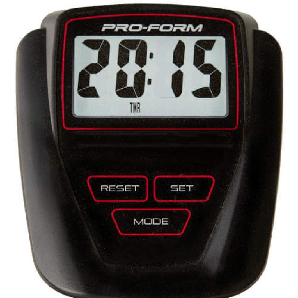 proform bike monitor